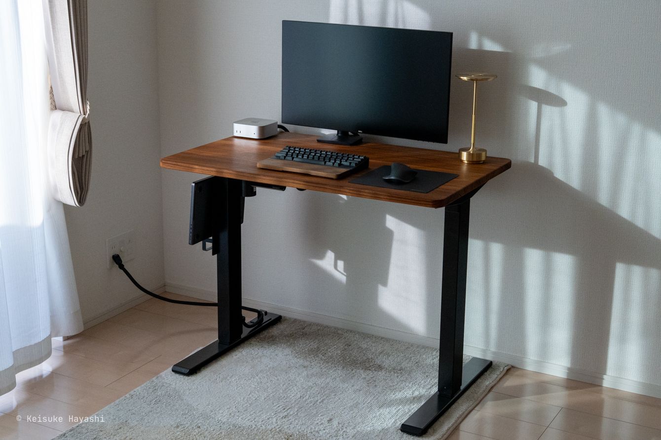 デスクの全体像