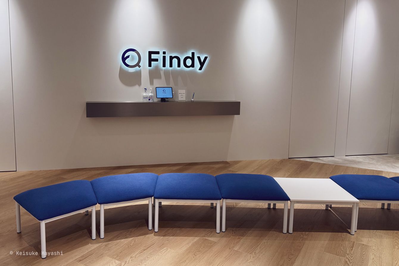 Findy のエントランス