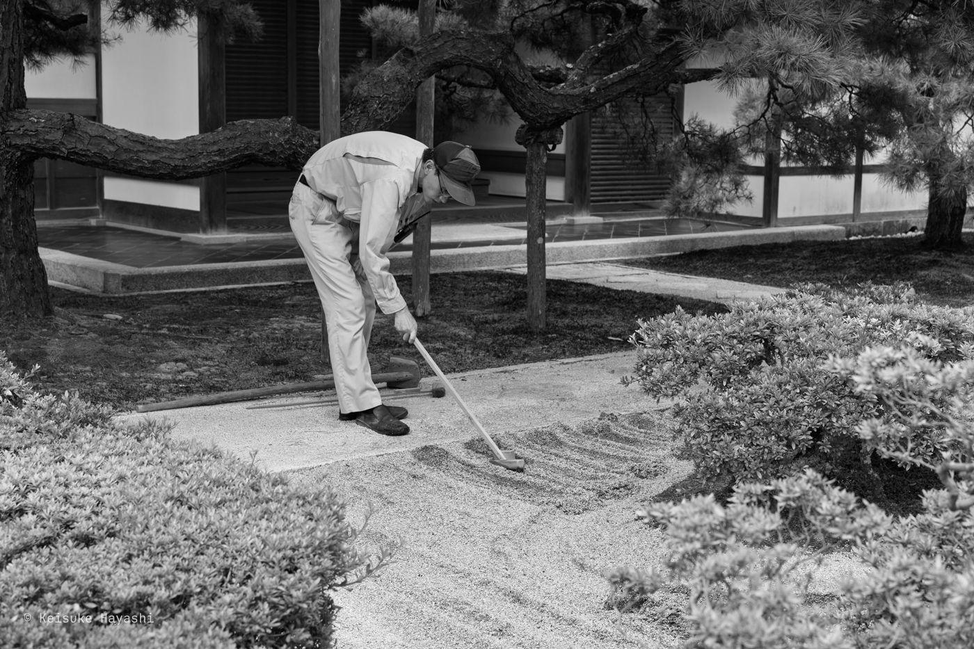 銀閣寺の枯山水