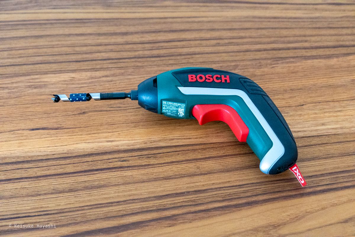 BOSCH のコードレス電動ドライバー