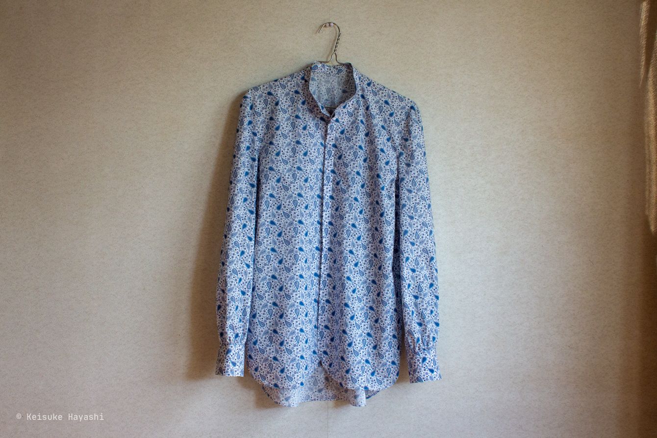 ボタンを留めたバージョン