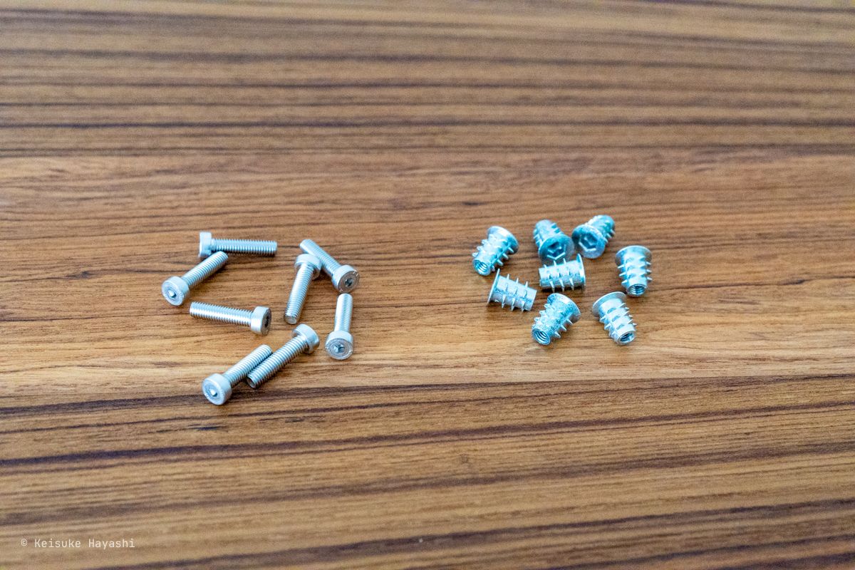 鬼目ナットとボルト