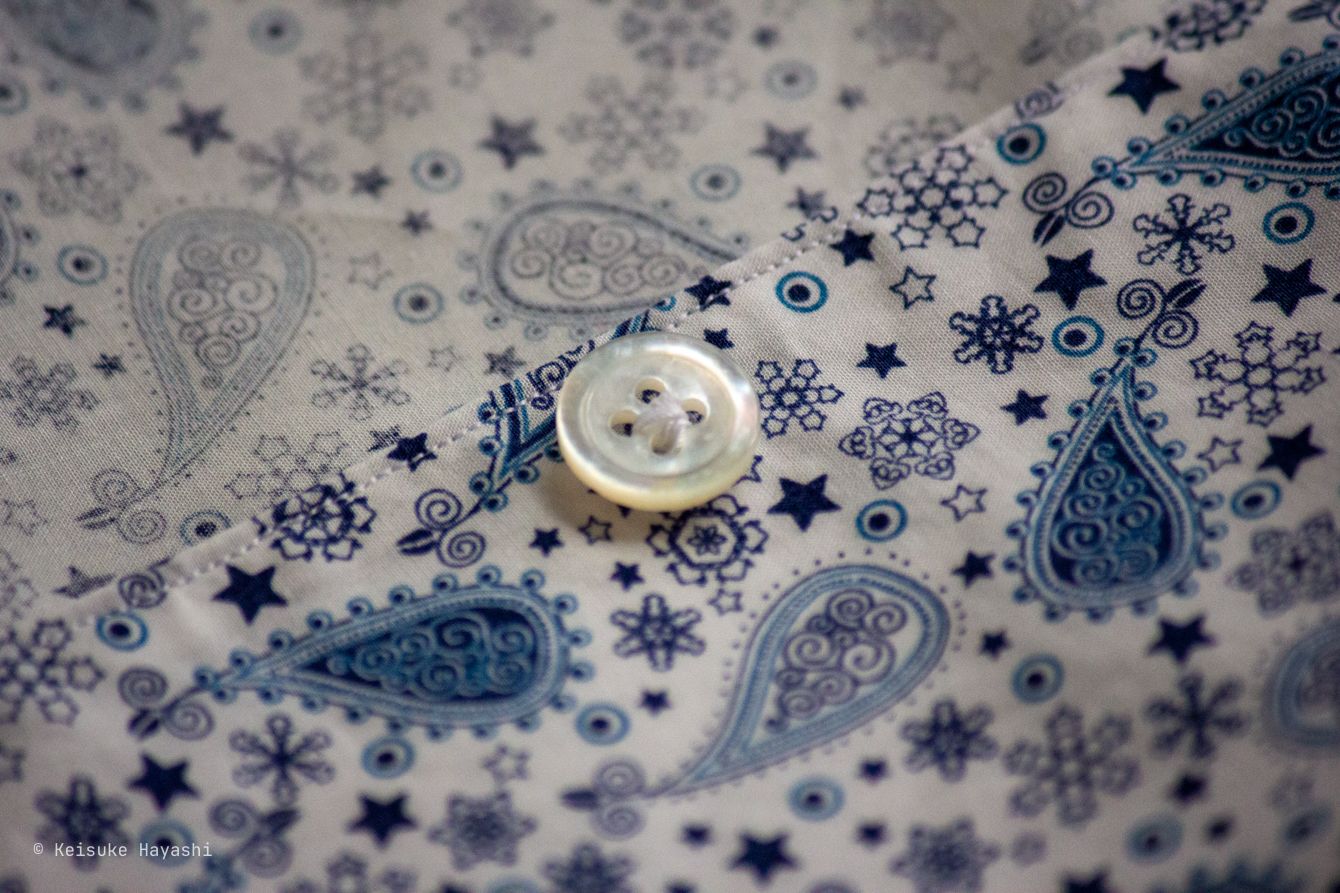 白蝶貝のボタン