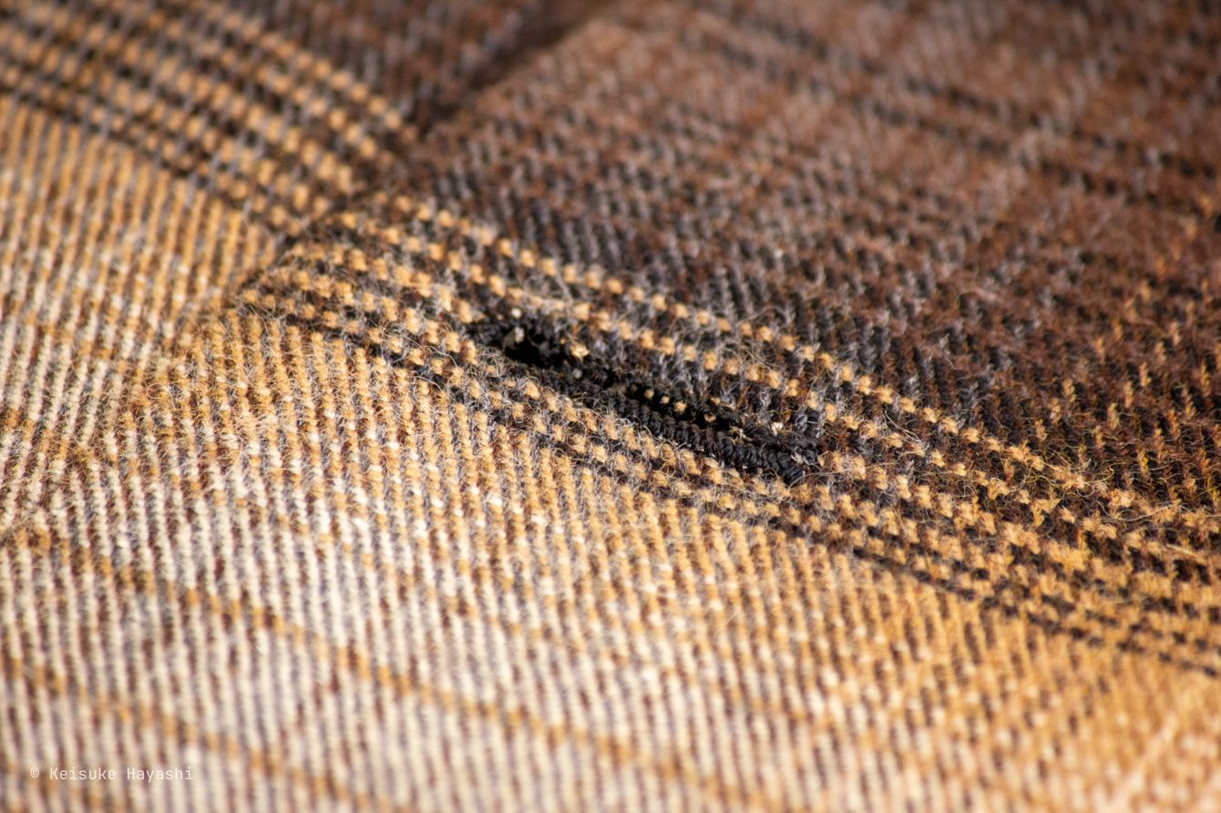 手かがりボタンホール