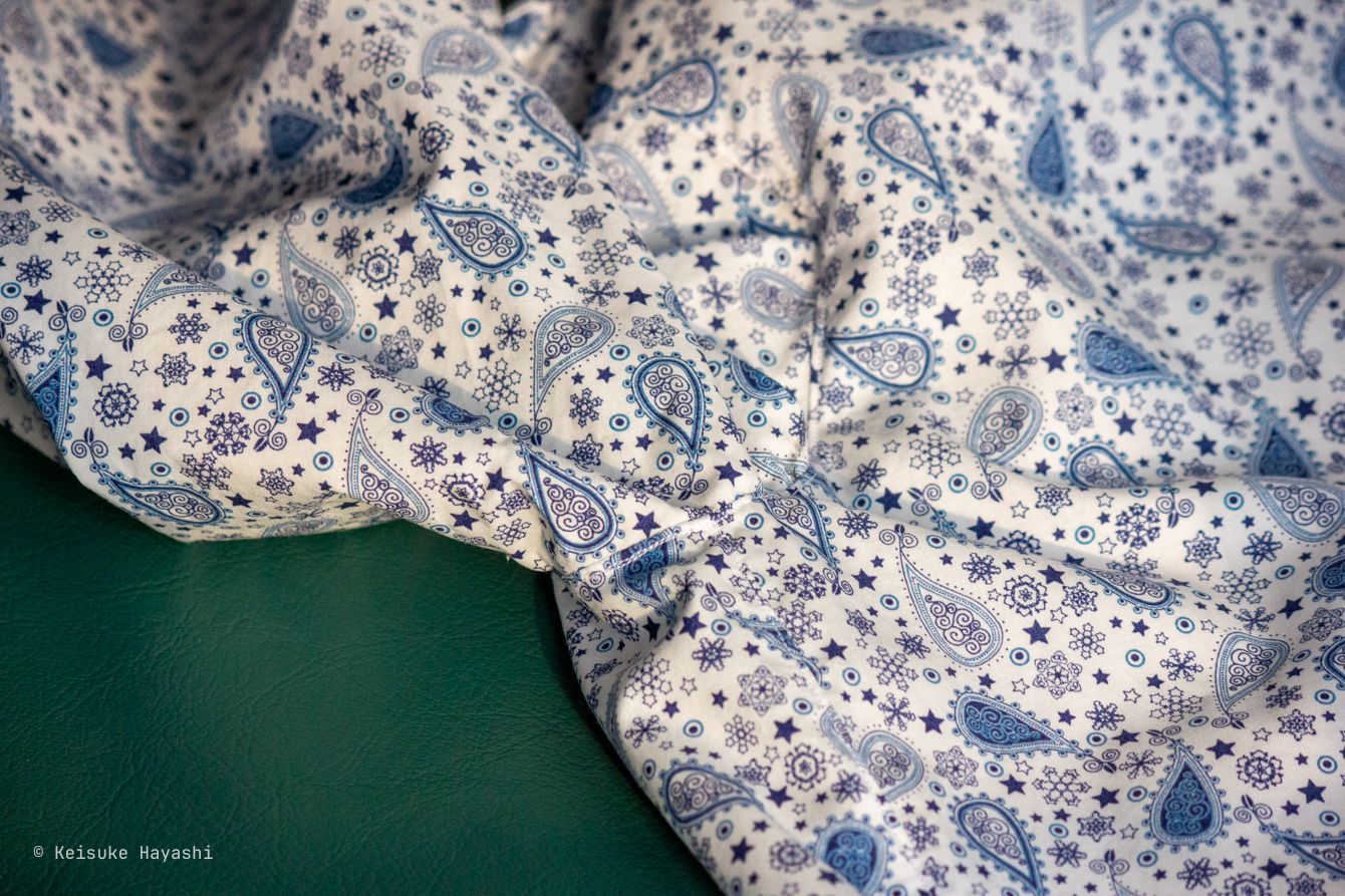 前振りに付けた袖