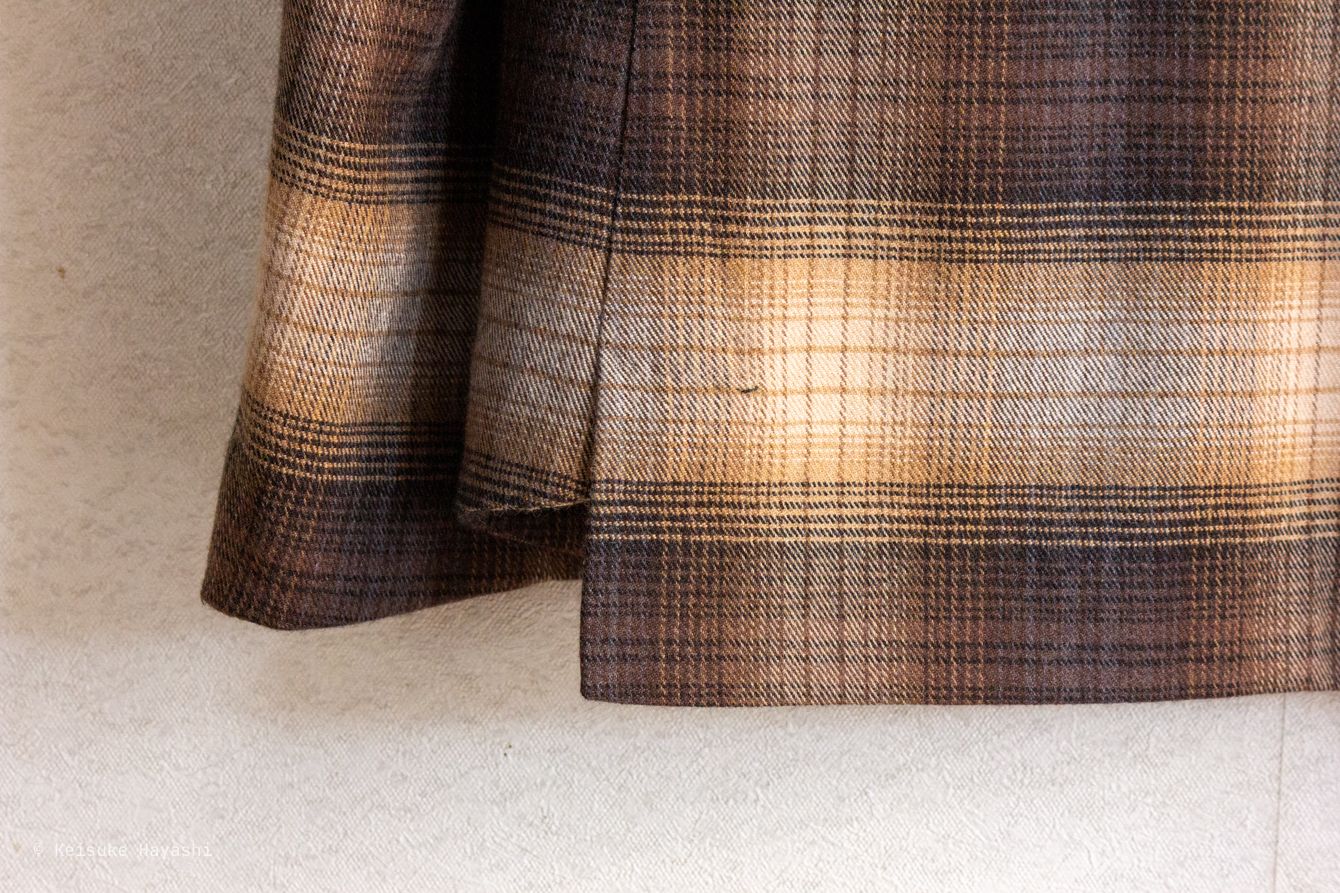 短いサイドベンツ