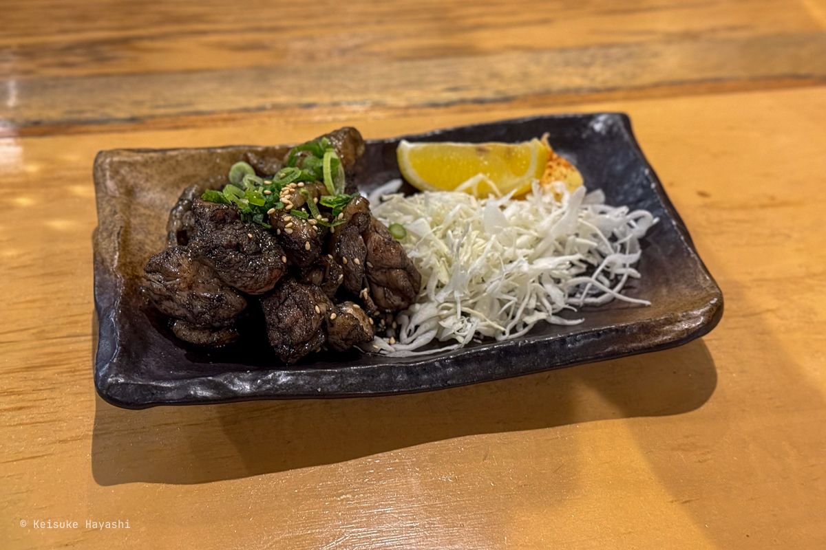 鶏の炭火焼き