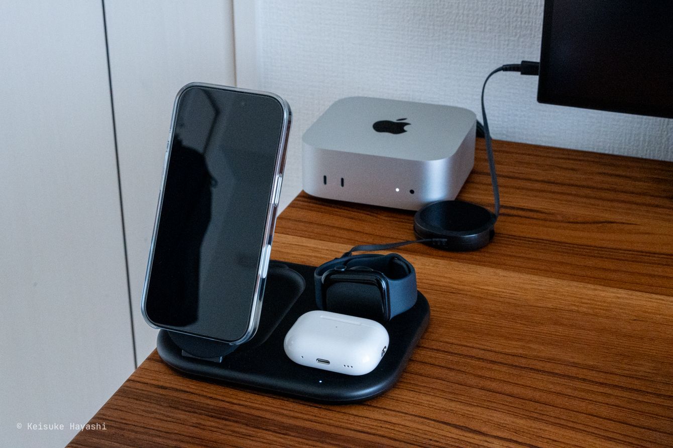 充電器｜Belkin Qi2 3-in-1 折りたたみ式充電パッド