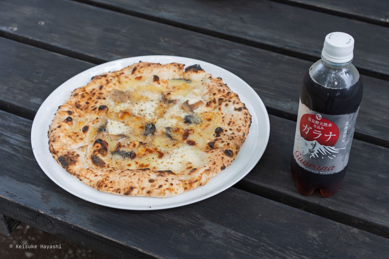 ピザとガラナ