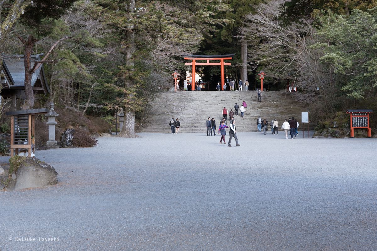 霧島神宮の入口