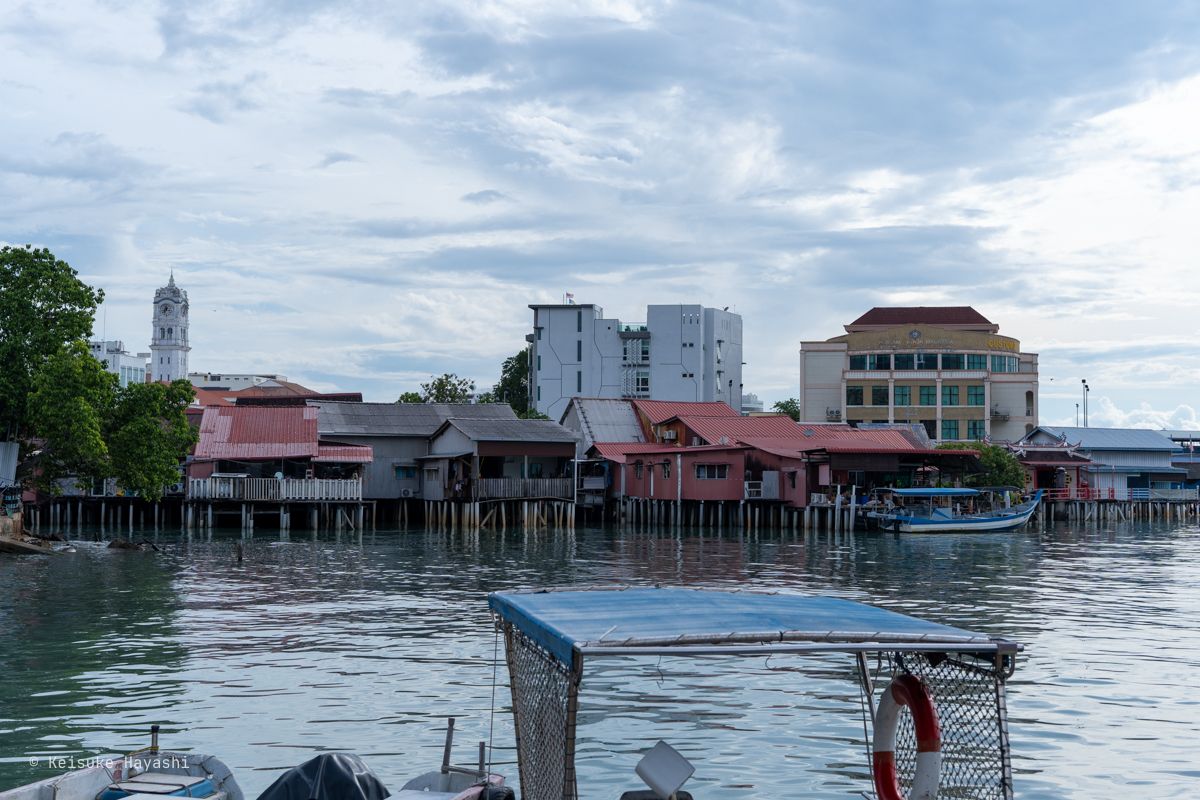 姓周橋から眺める景色