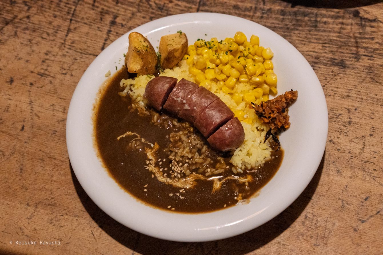 自家製ソーセージカレー