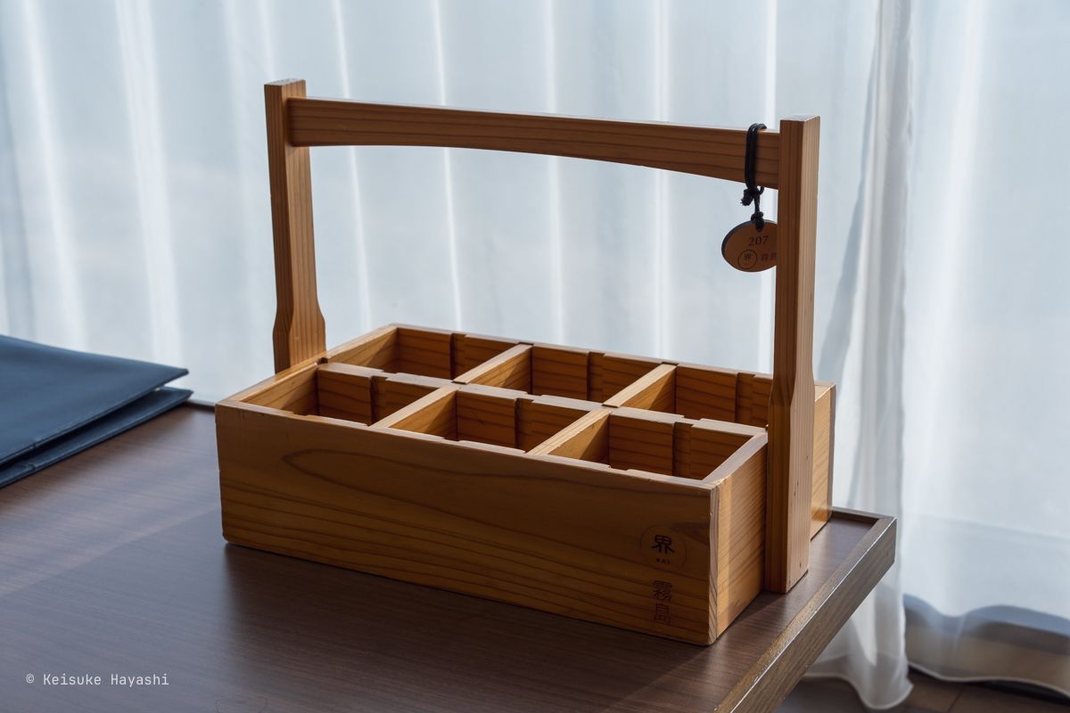 木製のケース
