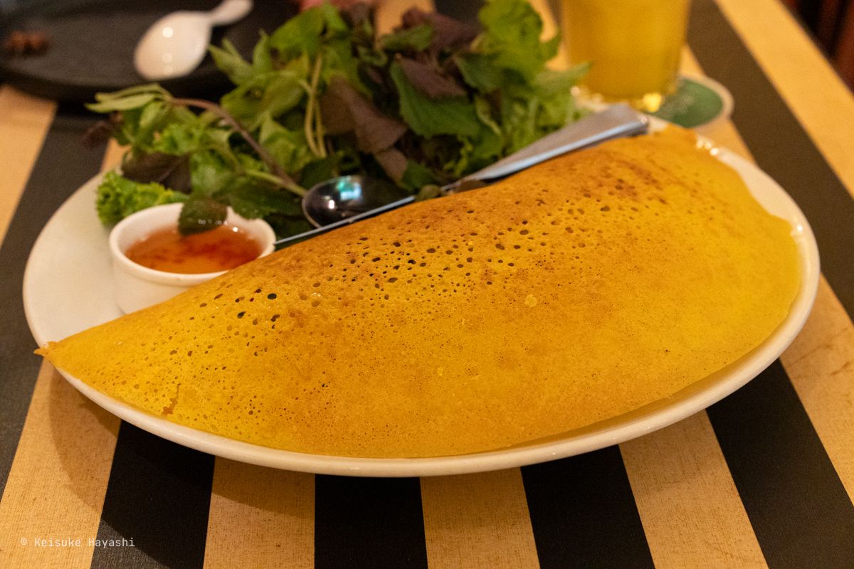 バインセオ（ベトナム風お好み焼き）