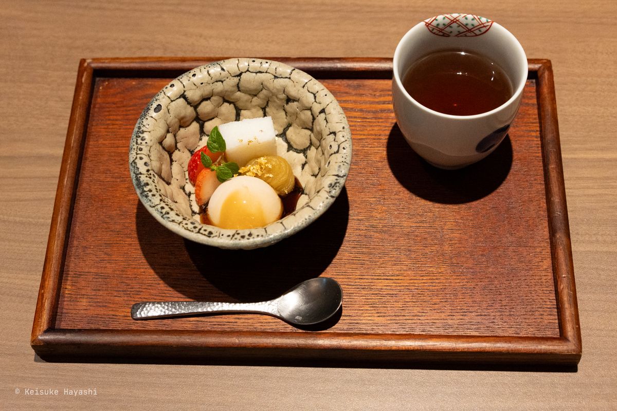 軽羹あんみつ
